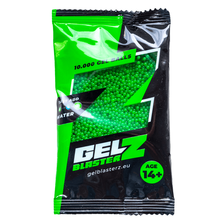 Gel Balls - Gel Blasterz - Zöld - 10 000 db