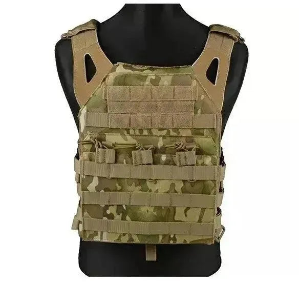 GFC Taktisk Vest - Jump-type Plate Carrier - Multicam - Game-On.no
