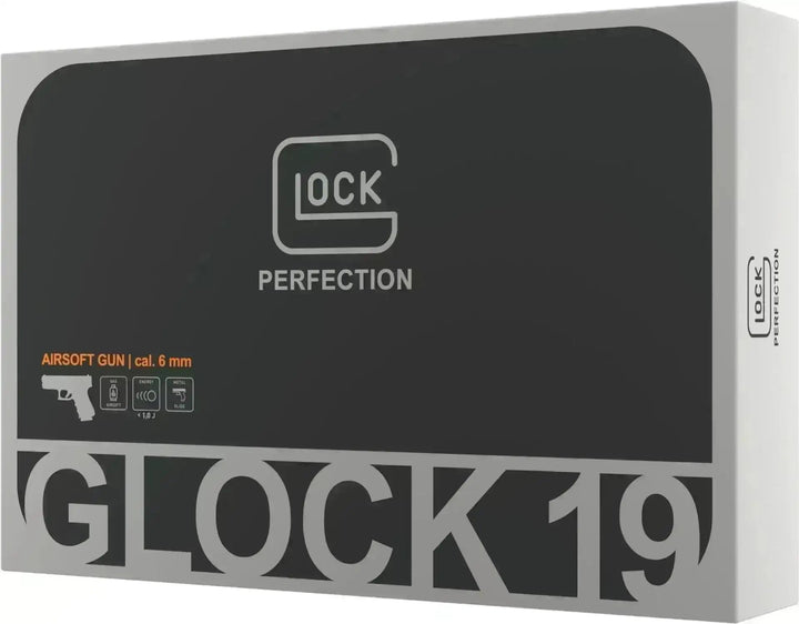 GLOCK 19 Gen4 Gass Softgun med Blowback - Pakkesett - Game-On.no