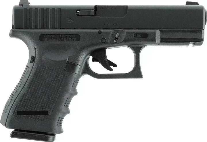 GLOCK 19 Gen4 Gass Softgun med Blowback - Pakkesett - Game-On.no
