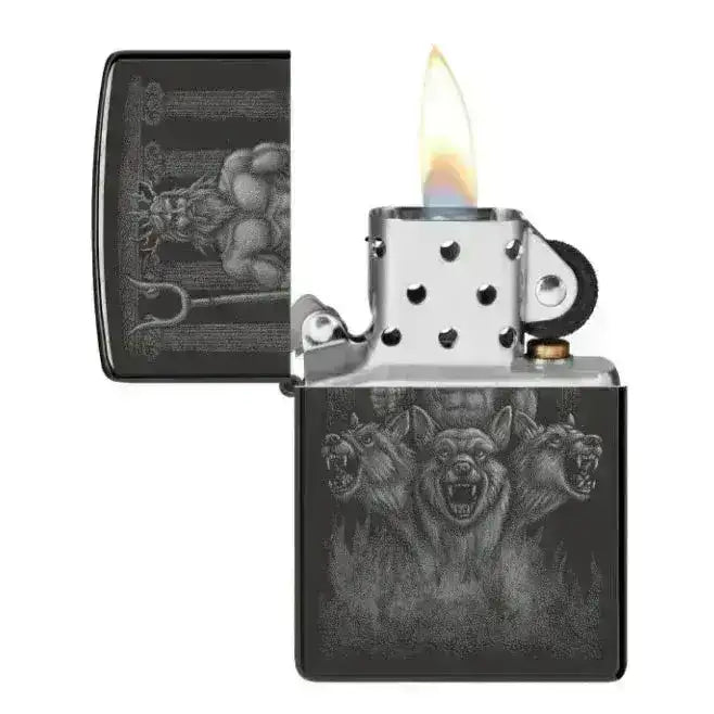 Greek Dogs Motiv - Lighter - Game-On.no