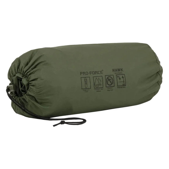 Hawk Bivy Bag - Lett, Kompakt og Vanntett Ly - Game-On.no