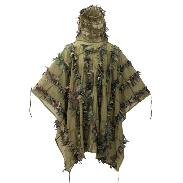 Helikon-Tex - Leaf Ghillie Poncho - US Woodland - gameon.eu