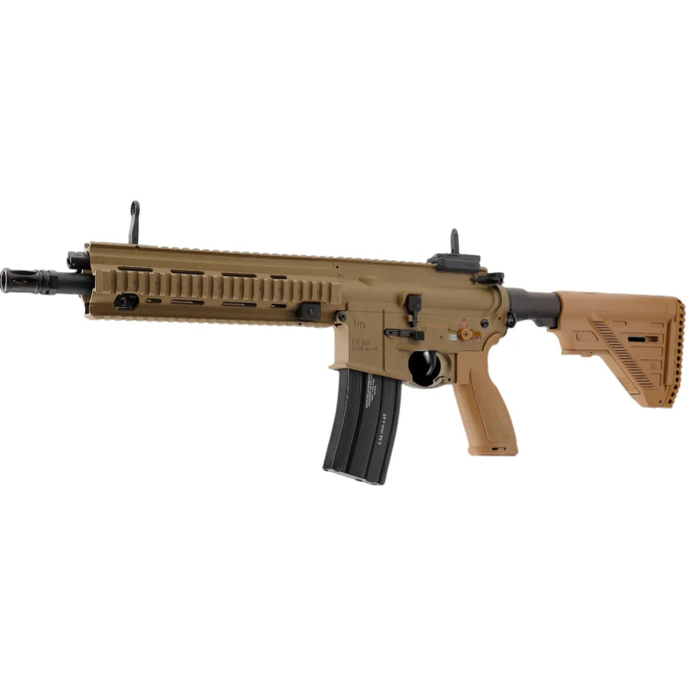 HK416 A5 Sportline Softgun Rifle - TAN - AEG - Game-On.no