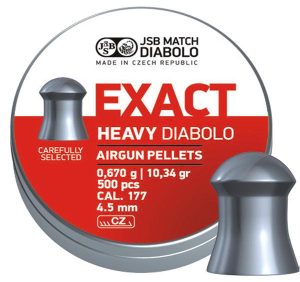 JSB Exact Heavy - 4.52mm - 500stk - gameon.eu