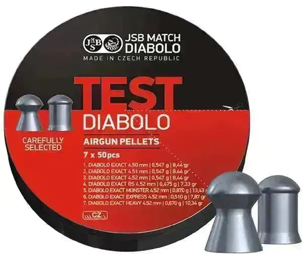 JSB Exact Testpakke - 4.5mm - 350stk - Game-On.no