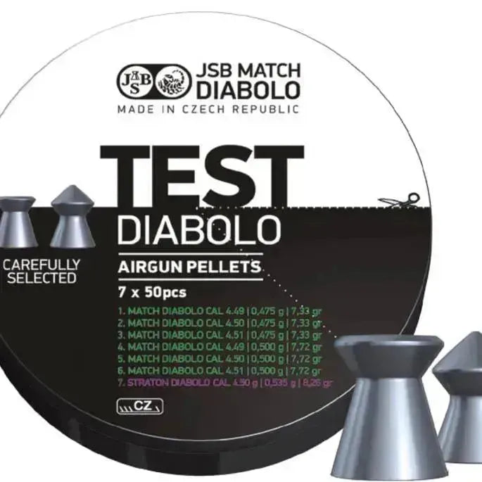 JSB Match Testpakke til Pistol - 4.5mm - 350stk - Game-On.no