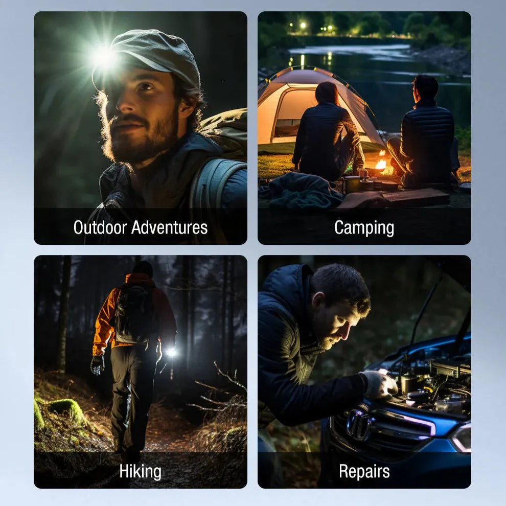 Klarus - E5 Svart - Oppladbar Tur og Lommelykt - 470 Lumen - Game-On.no