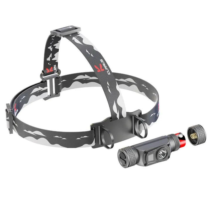 Klarus - HL1 - Vanntett Multifunksjon Hodelykt - 1200 Lumen - Game-On.no