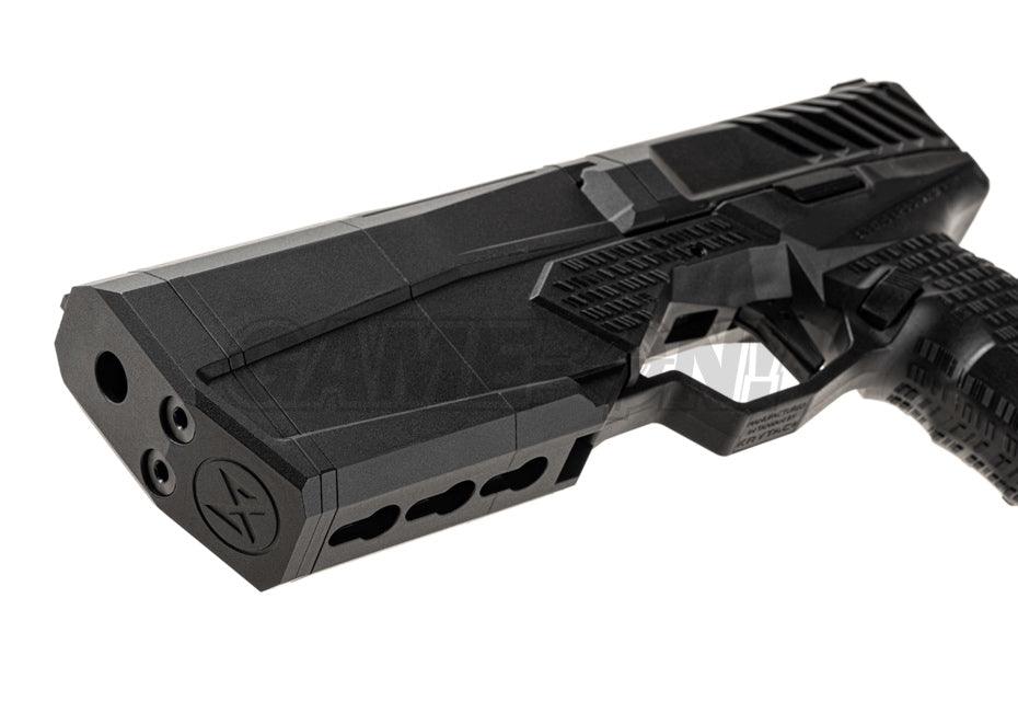 Krytac - SilencerCo Maxim 9 6mm Softgunpistol med Blowback - gameon.eu