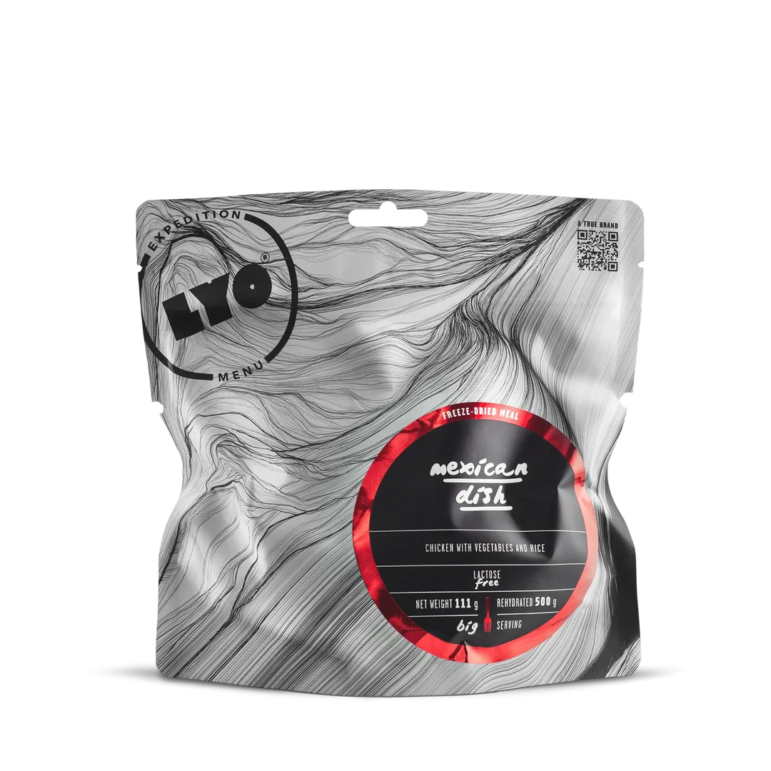 LYOFOOD Mexicansk gryte – Frysetørket middag for tur og ekspedisjon - Game-On.no