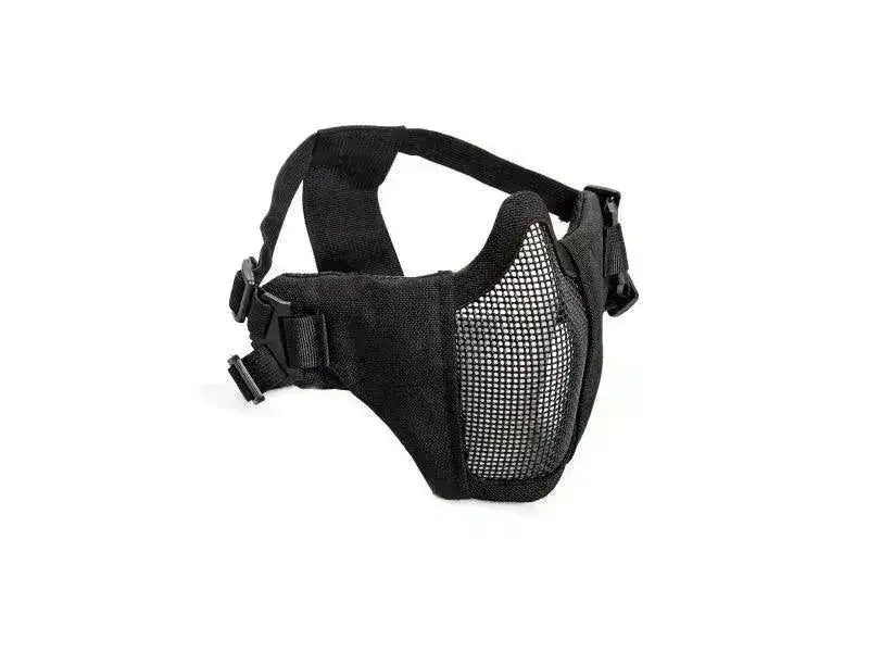 Mesh Maske med Kinnpute - Sort - Game-On.no