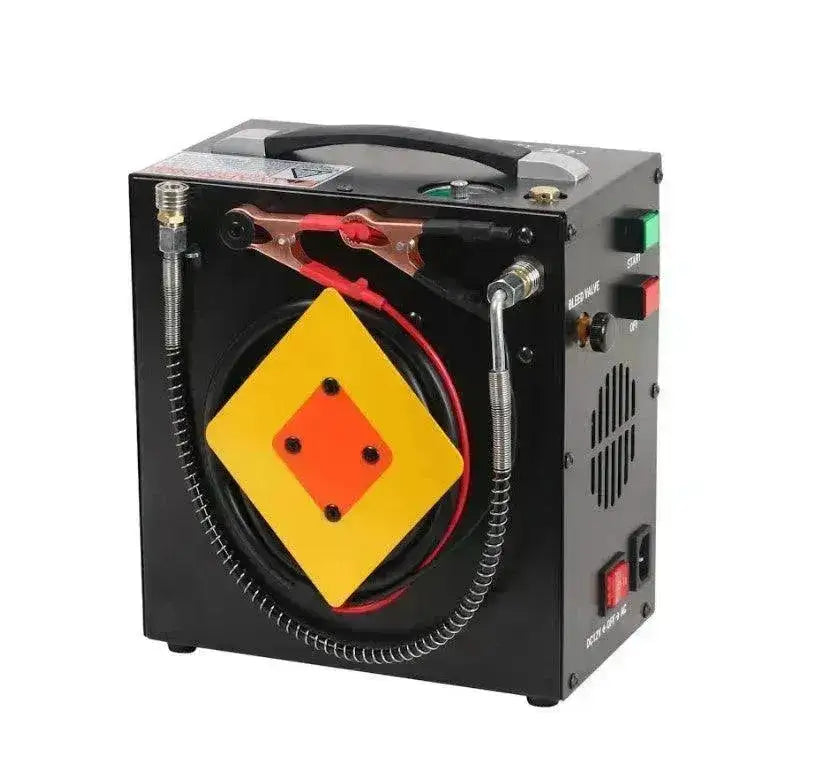 New Warrior MINI-4 Kompressor med Autostopp til PCP / 220V - Game-On.no