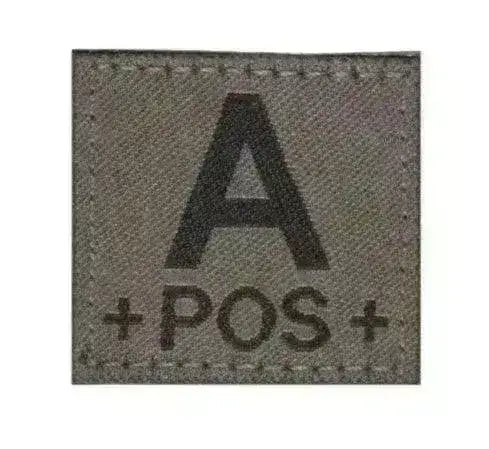 Patch - Blodtype A+ Borrelås - Type A Positiv - Game-On.no