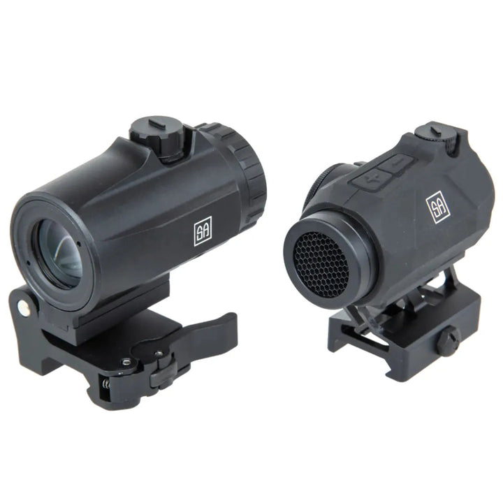 Rødpunktsikte og Førstørrer - Komplett Sett - HD Svart - Game-On.no