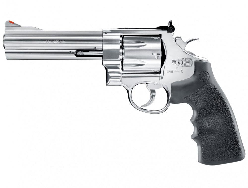 S&W - M29 5 CO2 Drevet - 4.5mm PELLETS Revolver - Stål - Game-On.no