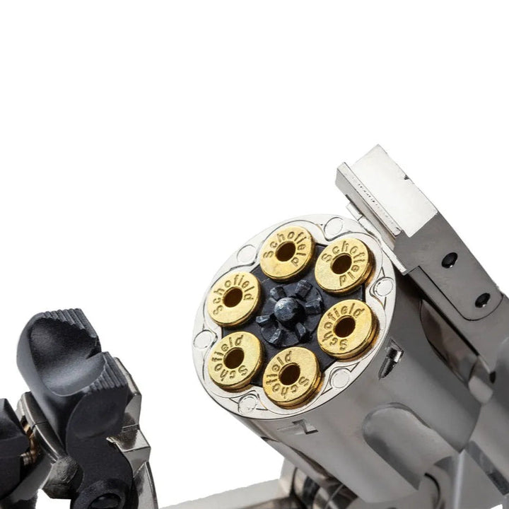 Schofield 6`- Légfegyver-revolver - 4,5 mm-es pellet - Ezüst