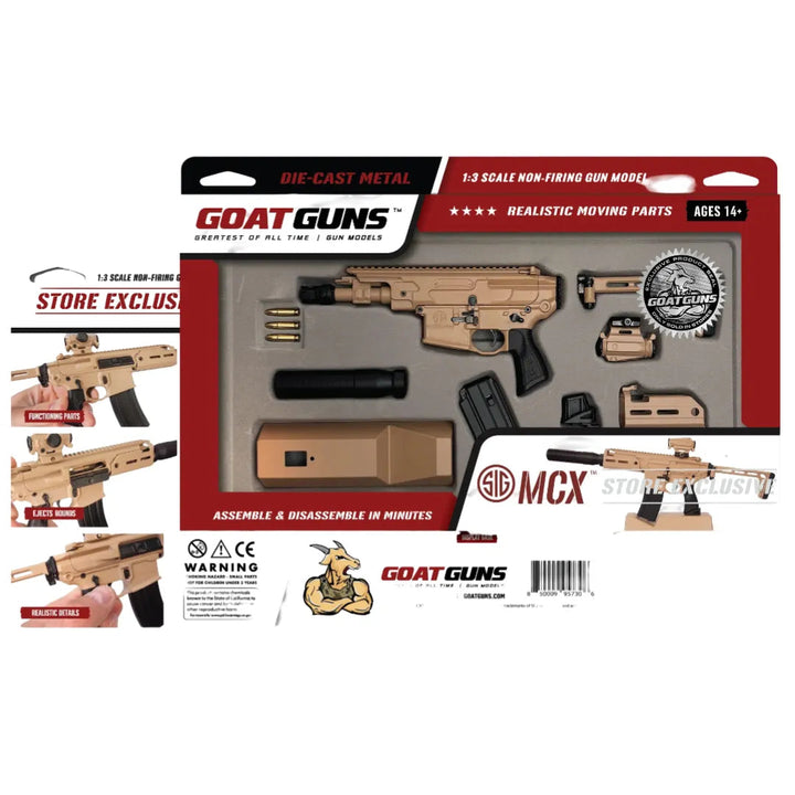 Sig Sauer MCX - Mini Replika - Coyote - Game-On.no