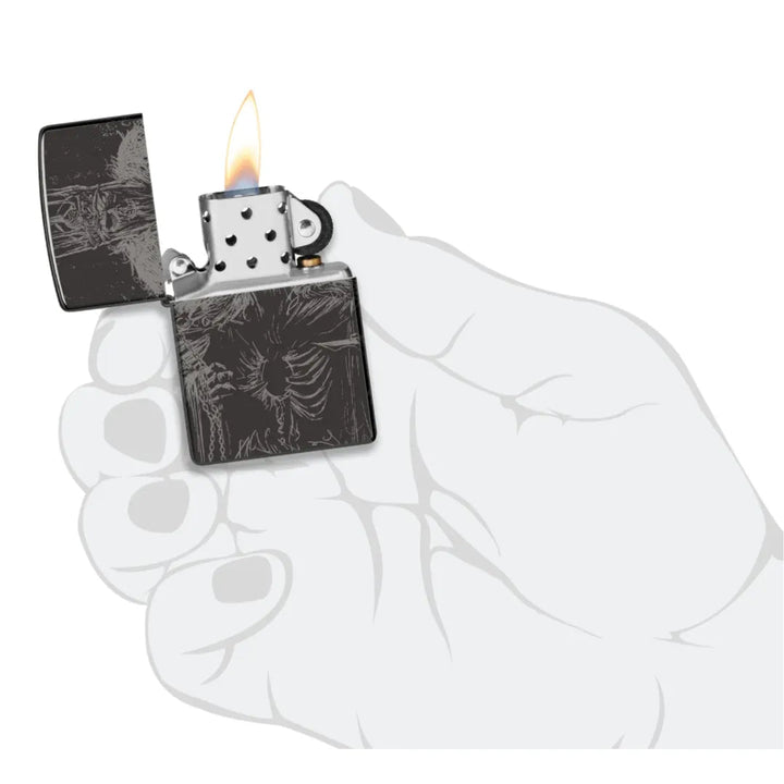 Skull King Motiv - Lighter - Game-On.no