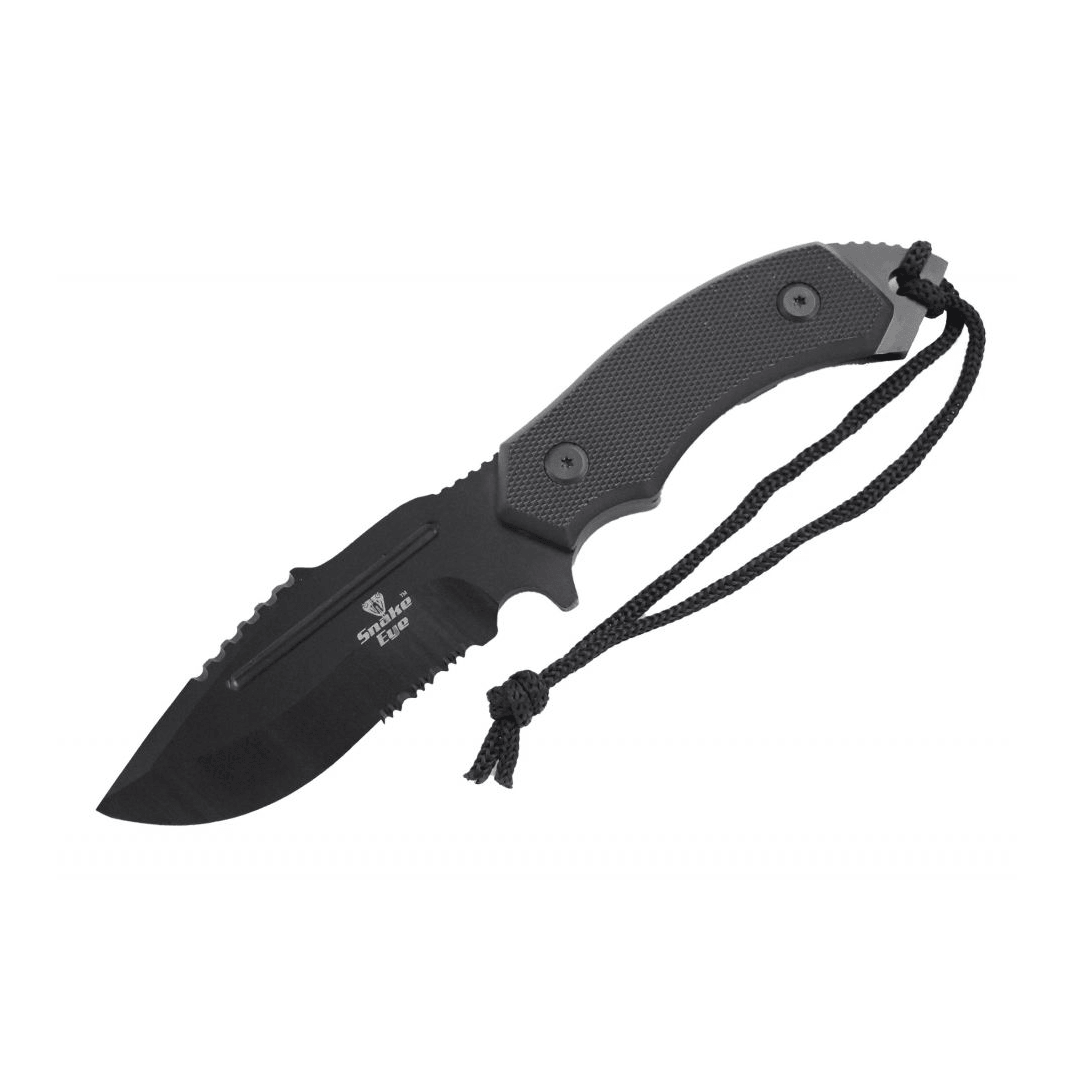 Snake Eye Jaktkniv - Serratert - med slire - 20cm - Game-On.no