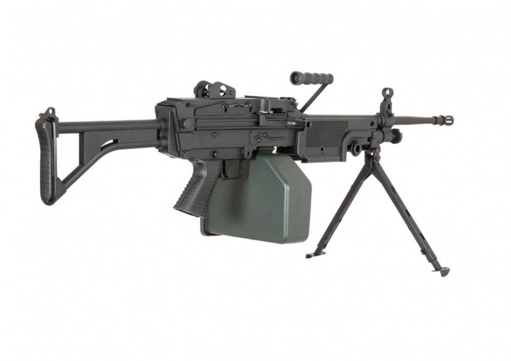 Specna Arms - M249 MK1 Core Elektrisk Maskingevær - Svart - gameon.eu