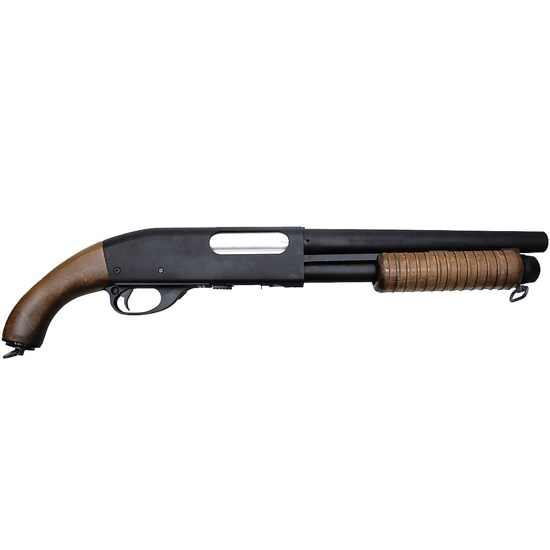 M870 Rövid - Rugós Softgun Shotgun - Fa