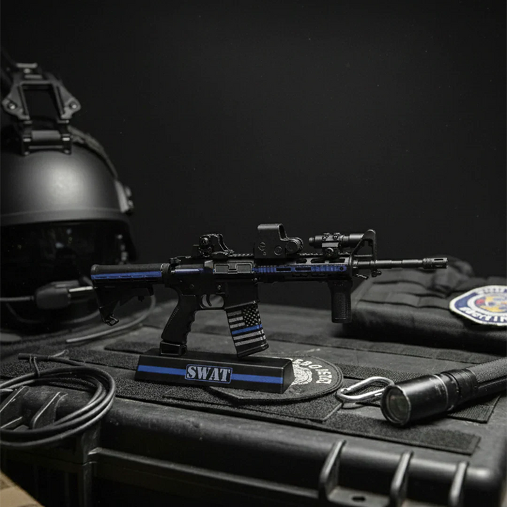 Goatguns - Mini AR15 Thin Blue Line/SWAT Special Edition - Replika Modell