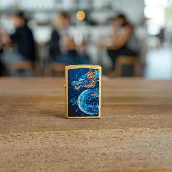 Zippo Sea Dragon Design Lighter