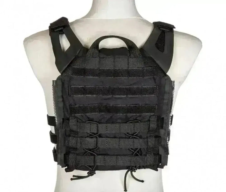 Taktisk Vest Rush 2.0 Plate Carrier - Svart - Game-On.no