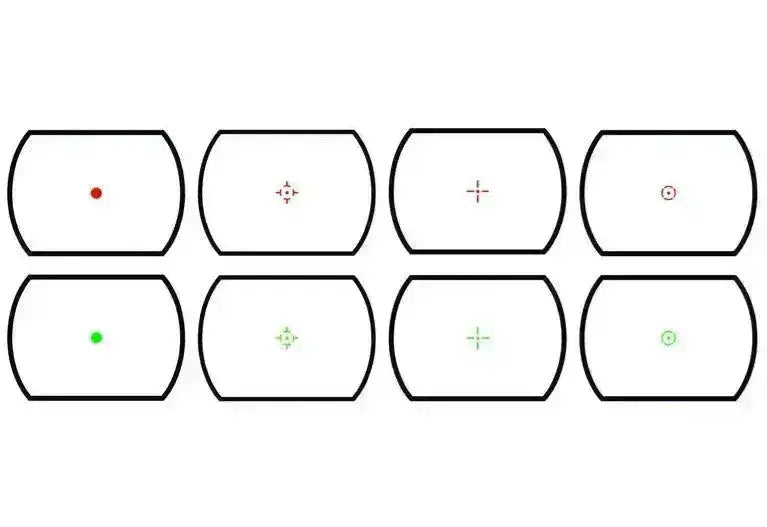 THETA - Spider Punktsikte - Rød/Grønn Retikkel - Game-On.no