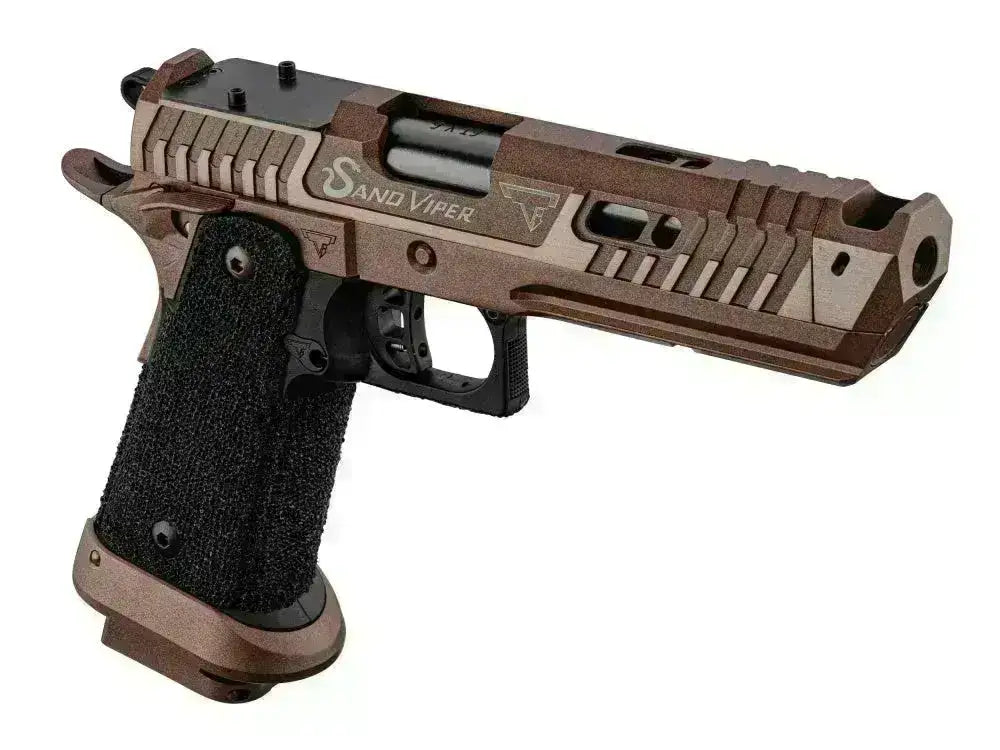 TTI Sand Viper Softgunpistol Replika med Blowback - Softgungass - Game-On.no