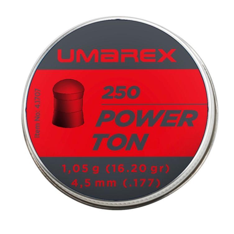 Umarex - Power Ton 16.2gr Kuler til Luftgevær - 4.5mm - 250stk - Game-On.no