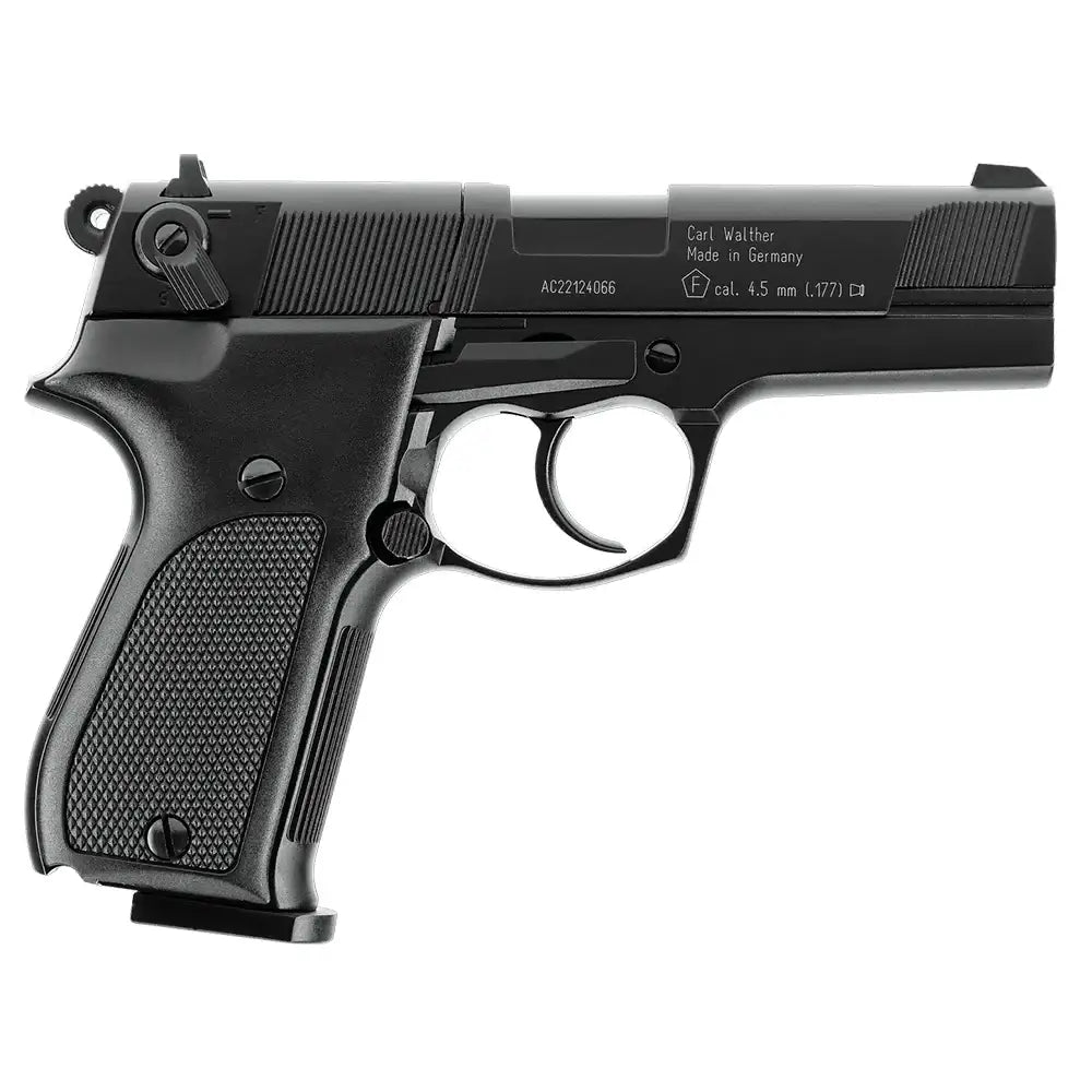 Walther CP88 Sort 4.5mm CO₂ – Presis og tung luftpistol - Game-On.no