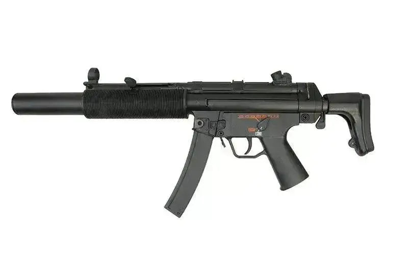 Warrior - PM5 SD6 Tactical Elektrisk Softgun Rifle - Full Metall - Game-On.no