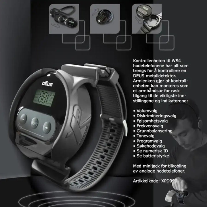 XP - Armlenke til WS4/WS6 Kontrollenhet - DEUS & DEUS II - Game-On.no