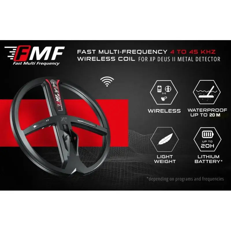 XP - DEUS II Metalldetektor - 28FMF-RC-WS6 - Game-On.no