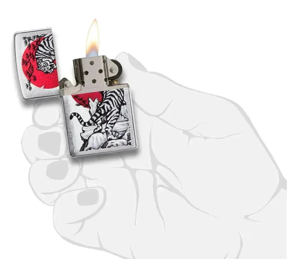 Zippo - Asian Tiger Design - Game-On.no