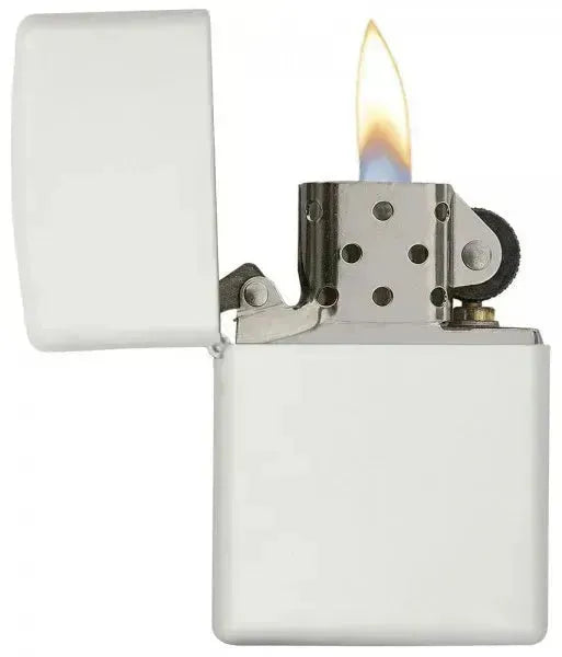 Zippo - Classic Matte White - Game-On.no