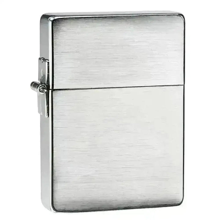 Zippo Lighter - 1935 Replica i Børstet Stål - Game-On.no