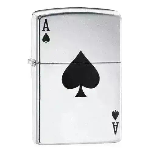 Zippo Lighter - Ace of Spades Design - Game-On.no