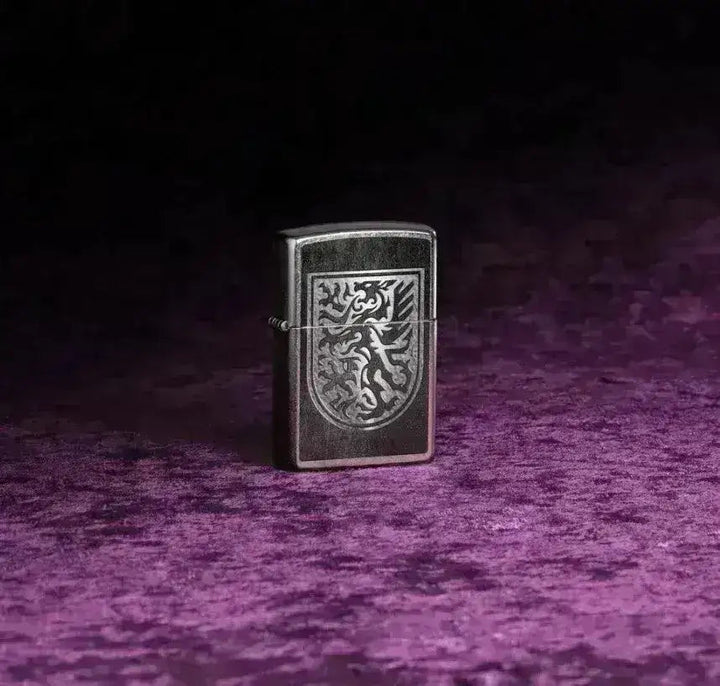 Zippo Lighter - Drage Våpenskjold - Game-On.no