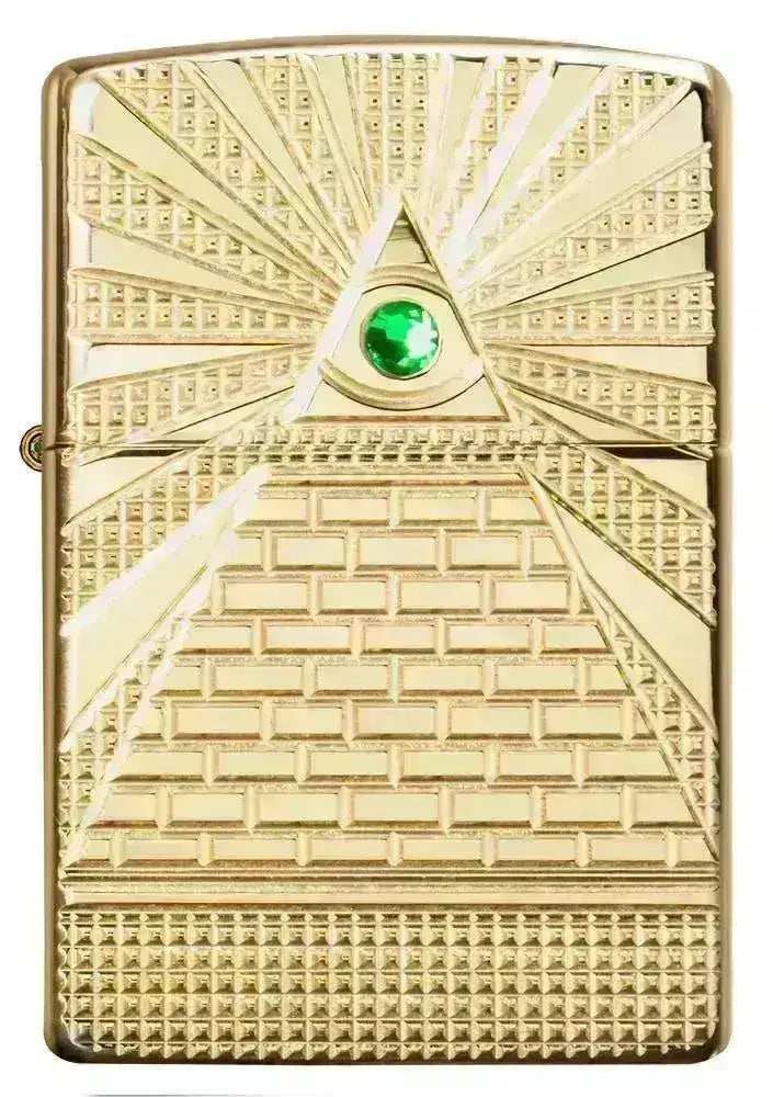Zippo Lighter - Eye of Providence Design - Game-On.no