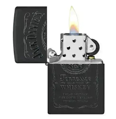 Zippo Lighter - Jack Daniels Gavesett med Holder - Game-On.no
