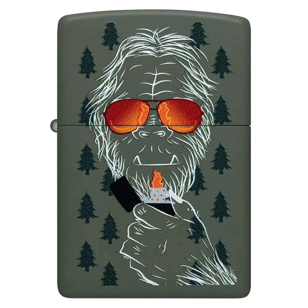 Zippo Lighter - Zipsquatch (Yeti) Design - Game-On.no