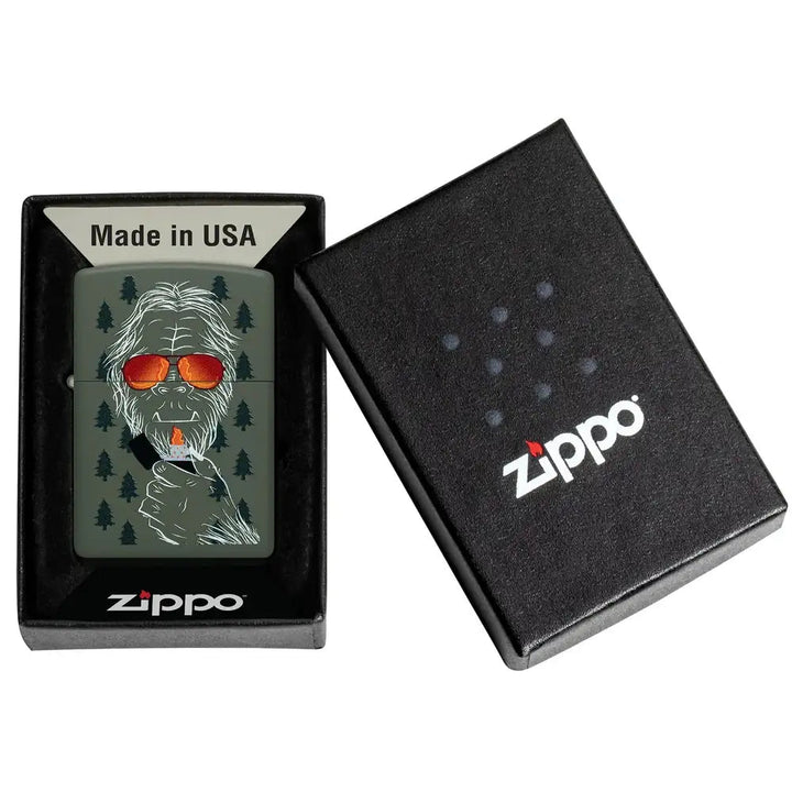 Zippo Lighter - Zipsquatch (Yeti) Design - Game-On.no