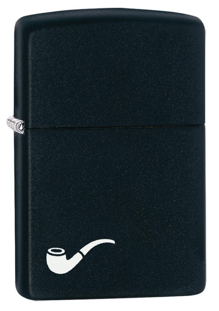 Zippo - Pipe Black Matte - Game-On.no