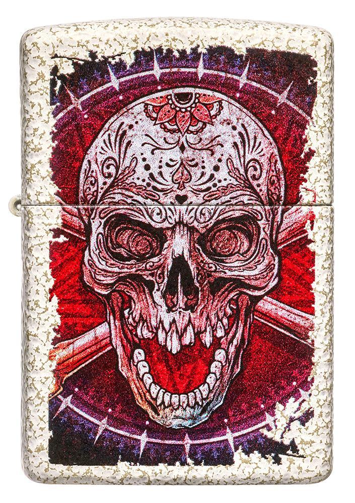 Zippo - Skull Design Mercury Glass - gameon.eu