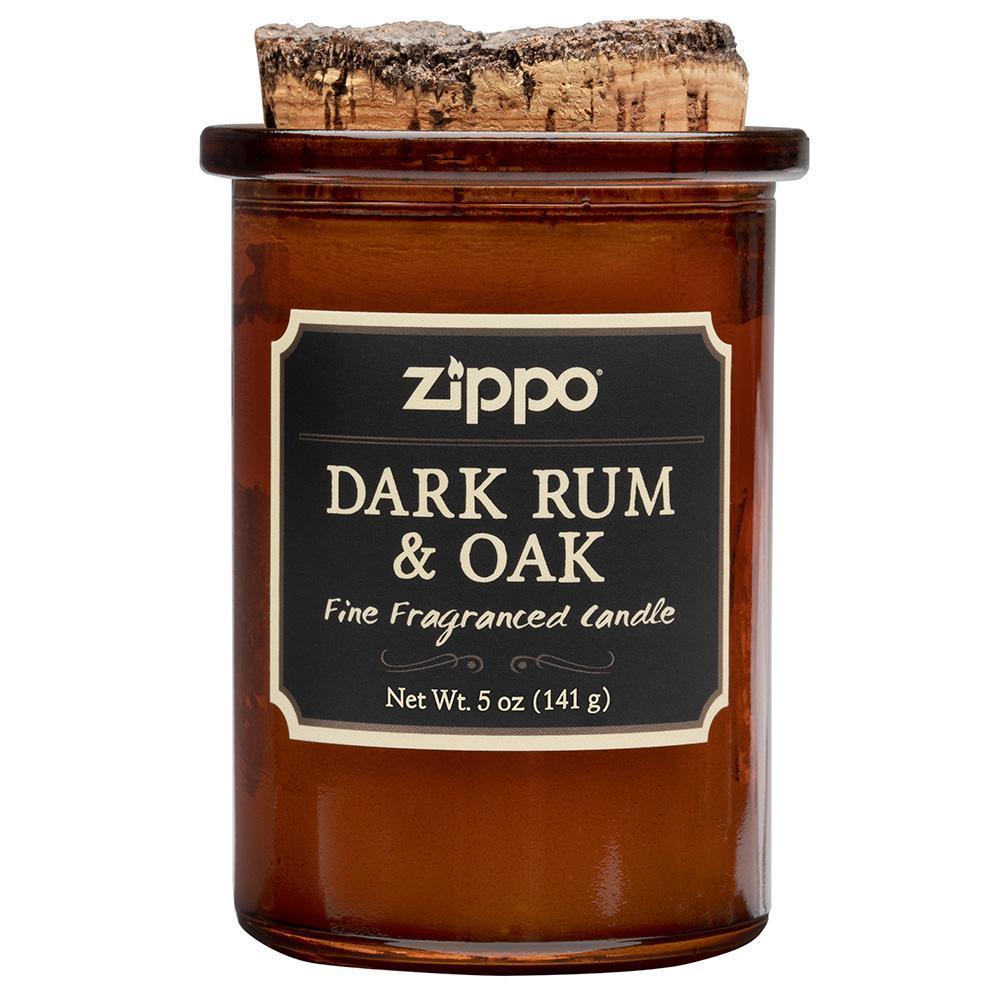 Zippo - Spirit Candle Duftlys - Dark Rum & Oak - gameon.eu