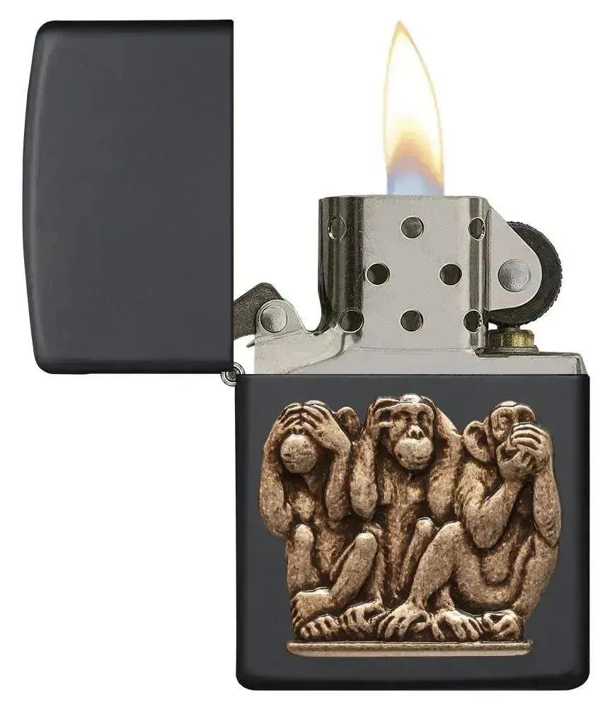 Zippo - Three Monkeys - Game-On.no