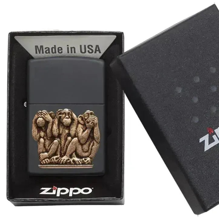 Zippo - Three Monkeys - Game-On.no